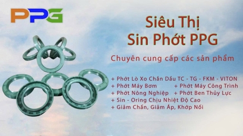 PHỚT LÒ XO CHẮN DẦU TC NBR VÀ TC FKM: 